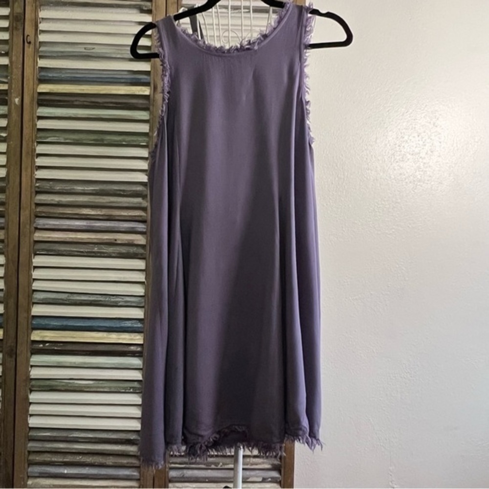 Altar’d State sleeveless violet casual dress, Size L. Like new. - Picture 2 of 8